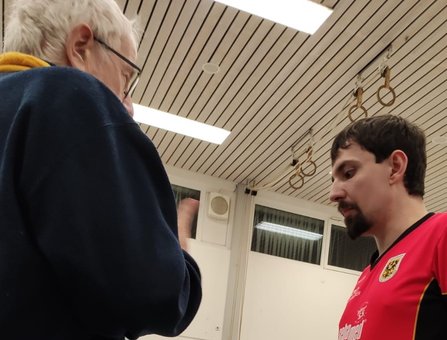 Gruselige Momente in der Großsporthalle